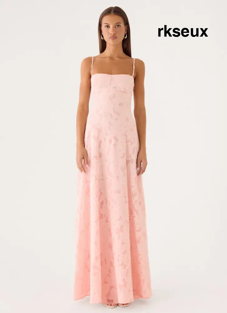 Flyth Maxi Dress - Pink - Maxi Dresses