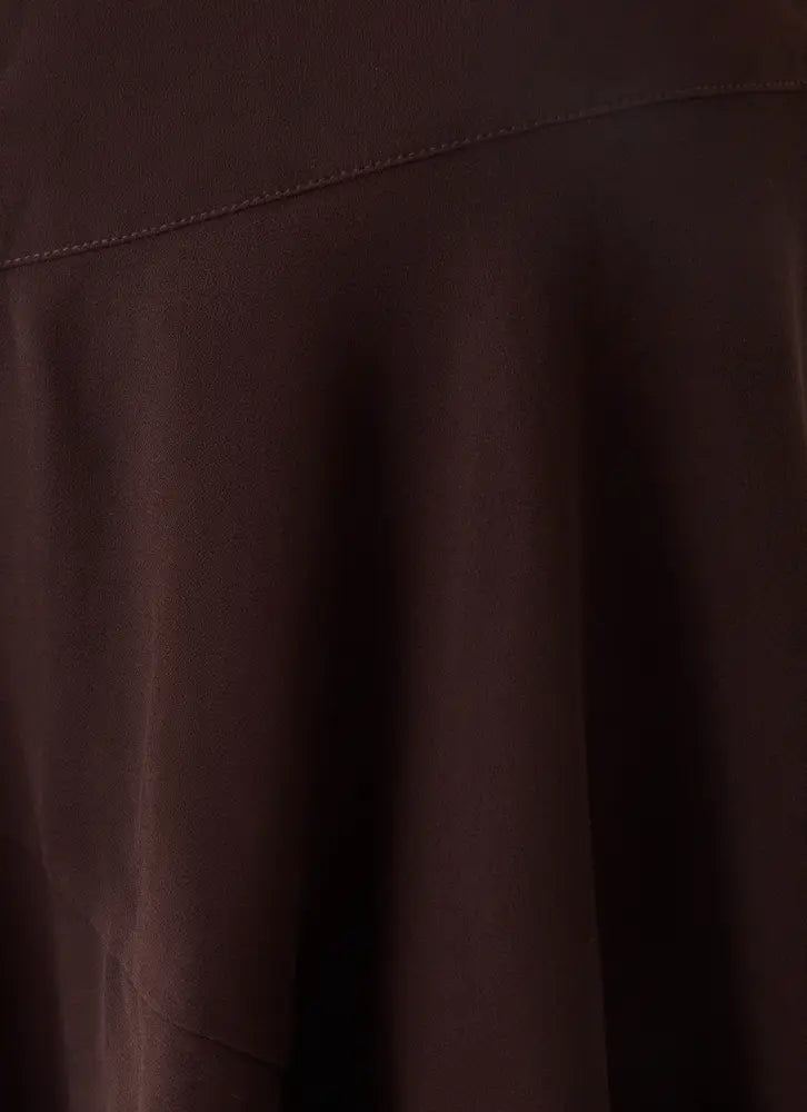Gehrie Mini Skirt - Chocolate - Mini Skirts