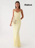 Joella Maxi Dress - Yellow - Maxi Dresses