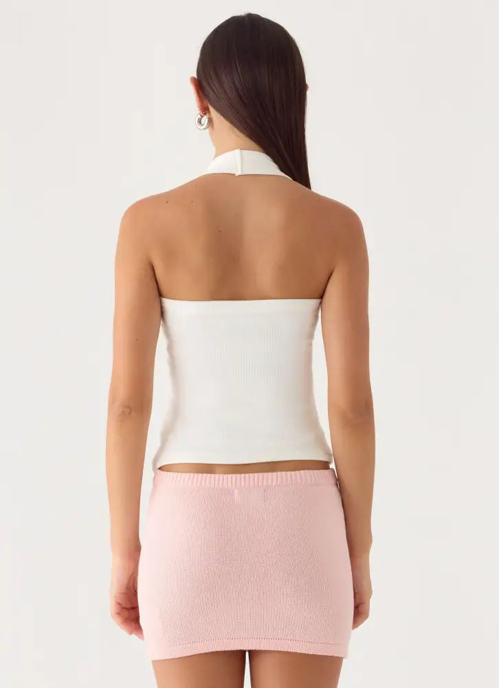 Neverland Mini Skirt - Baby Pink - Mini Skirts