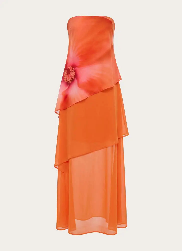 Persuasive Maxi Dress - Orange Blossom - Maxi Dresses