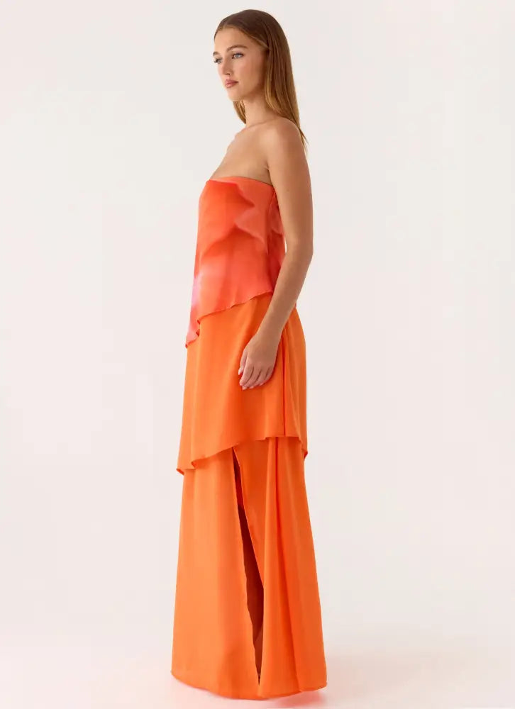 Persuasive Maxi Dress - Orange Blossom - Maxi Dresses