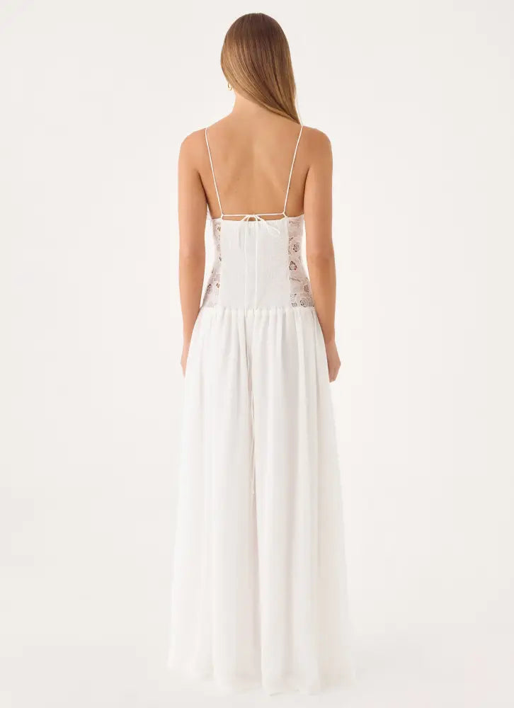Shooting Love Maxi Dress - White - Maxi Dresses