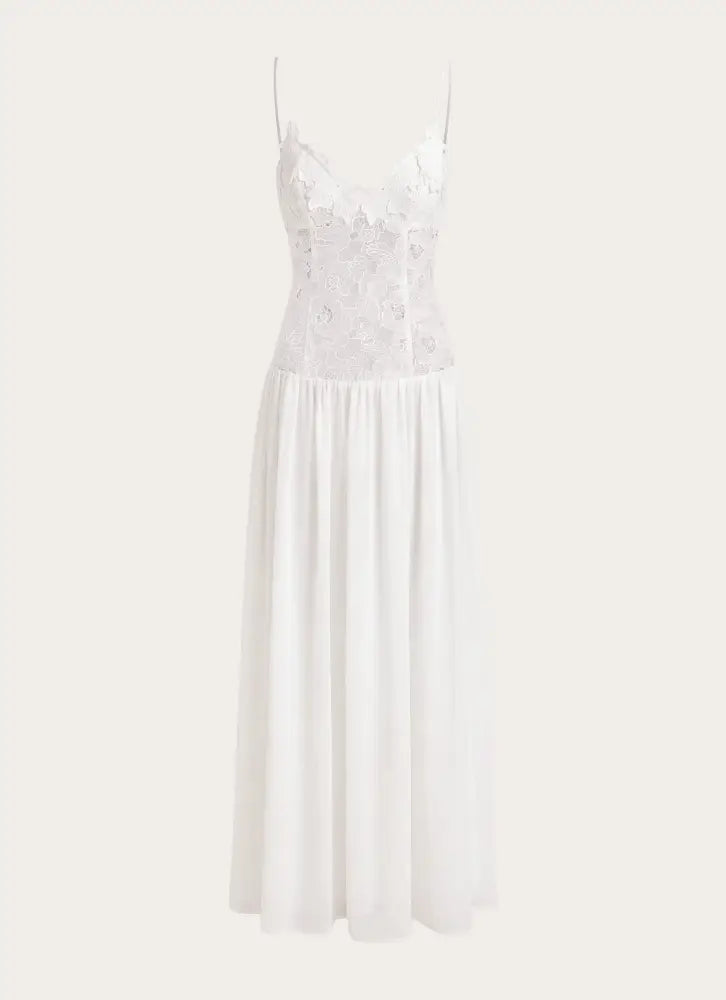 Shooting Love Maxi Dress - White - Maxi Dresses