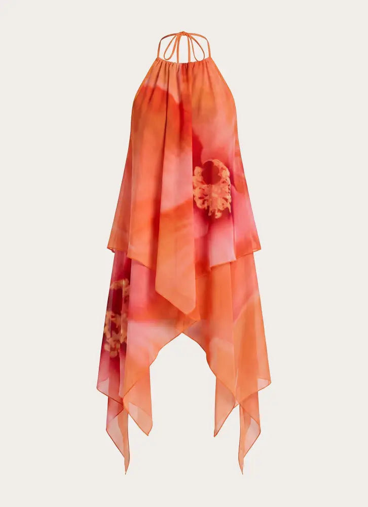 Wylma Mini Dress - Orange Blossom - Mini Dresses
